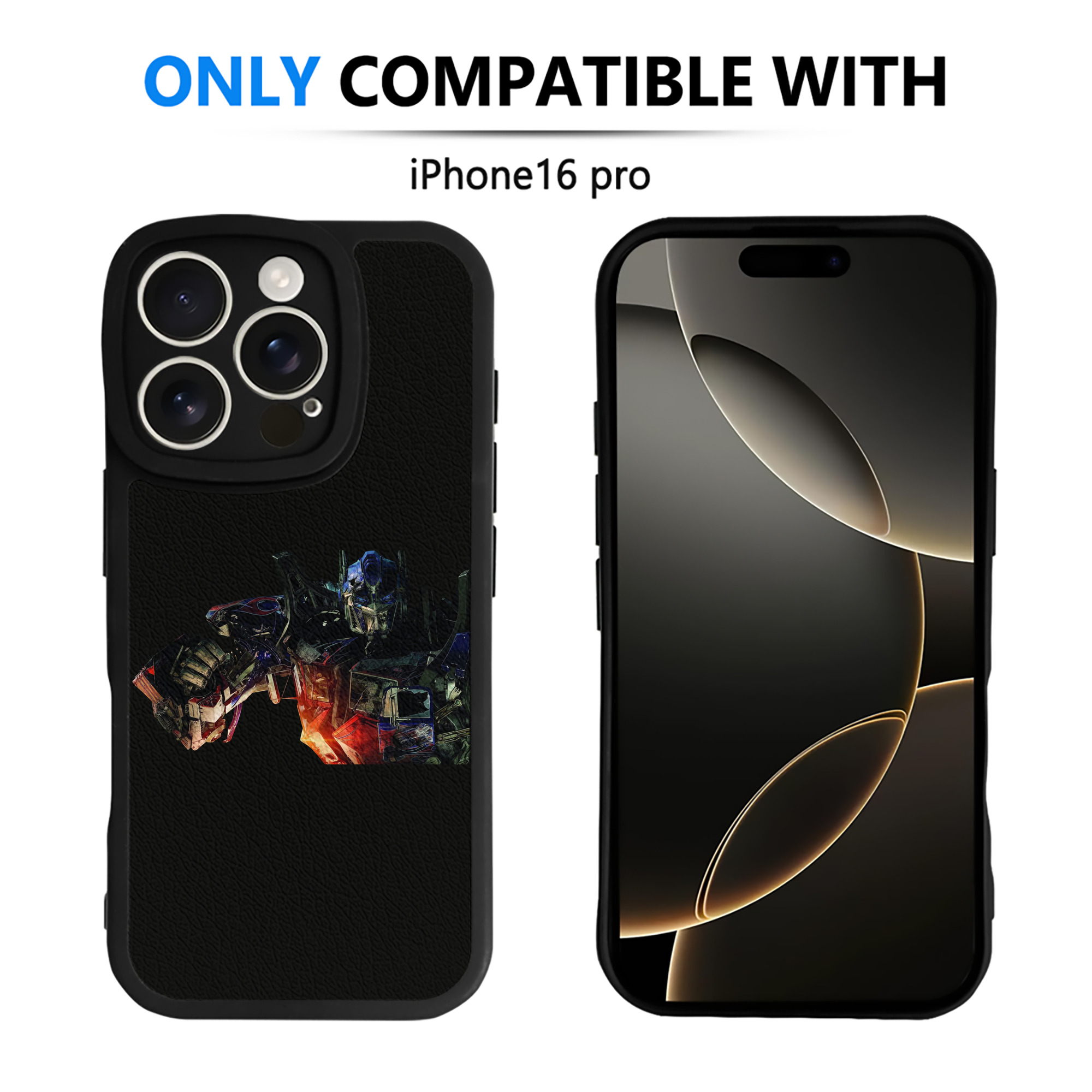 （画像用）  【iPhone 16シリーズ対応】シリコンスマホケース（レザー調） 材質：シリコン